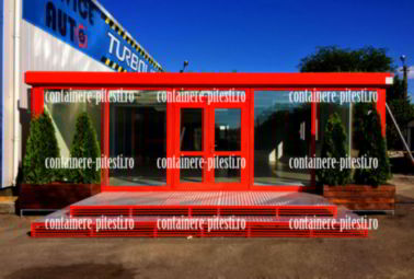 container santier Pitesti